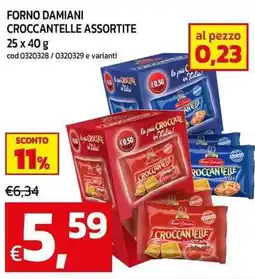 C+C maxigross Forno damiani croccantelle offerta