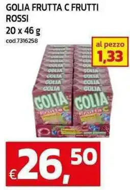 C+C maxigross Golia frutta c frutti rossi offerta