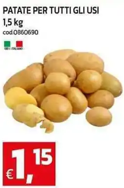 C+C maxigross Patate per tutti gli usi offerta