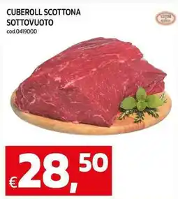 C+C maxigross Cuberoll scottona sottovuoto offerta