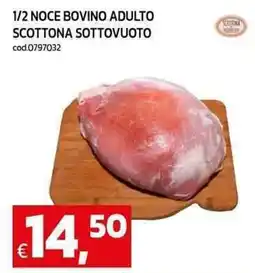 C+C maxigross 1/2 noce bovino adulto scottona sottovuoto offerta