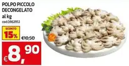 C+C maxigross Polpo piccolo decongelato offerta