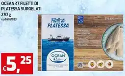 C+C maxigross Ocean 47 filetti di platessa surgelati offerta
