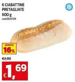 C+C maxigross 6 ciabattine pretagliate offerta