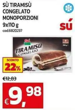 C+C maxigross Sù tiramisù congelato monoporzioni offerta
