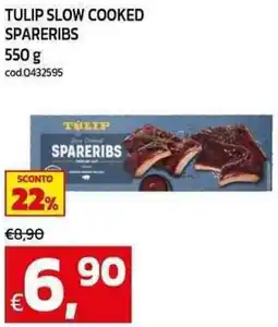 C+C maxigross Tulip slow cooked spareribs offerta