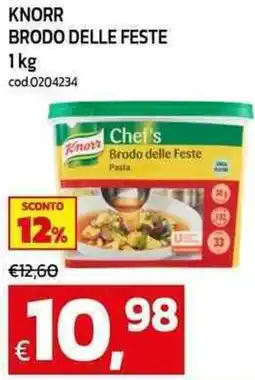 C+C maxigross Knorr brodo delle feste offerta