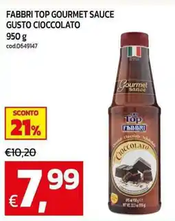 C+C maxigross Fabbri top gourmet sauce gusto cioccolato offerta