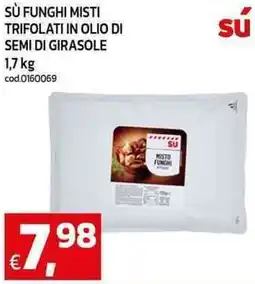 C+C maxigross Sù funghi misti trifolati in olio di semi di girasole offerta