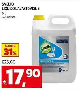 C+C maxigross Svelto liquido lavastoviglie offerta