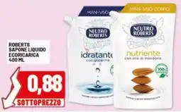 Risparmio Casa Roberts sapone liquido ecoricarica offerta