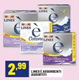Risparmio Casa Lines e assorbenti offerta