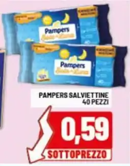 Risparmio Casa Pampers salviettine 40 pezzi offerta