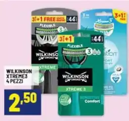 Risparmio Casa Wilkinson xtreme3 4 pezzi offerta