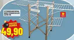 Risparmio Casa STENDIBIANCHERIA WIDE 173X88X104CM 30 METRI offerta