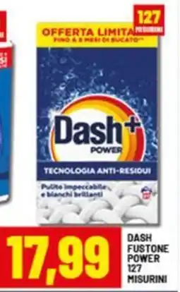 Risparmio Casa Dash fustone power 127 misurini offerta