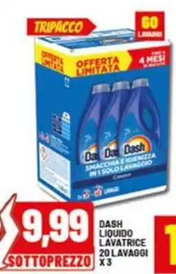 Risparmio Casa Dash liquido lavatrice offerta