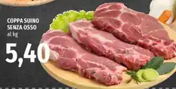 Famila Superstore Coppa suino senza osso offerta