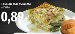 Famila Superstore Lasagne agli asparagi offerta