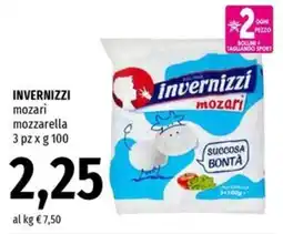 Famila Superstore INVERNIZZI mozari mozzarella offerta