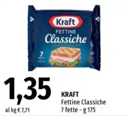 Famila Superstore KRAFT Fettine Classiche 7 fette offerta