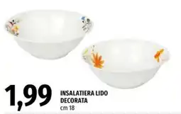 Famila Superstore Insalatiera lido decorata offerta