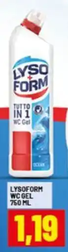Risparmio Casa Lysoform wc gel offerta