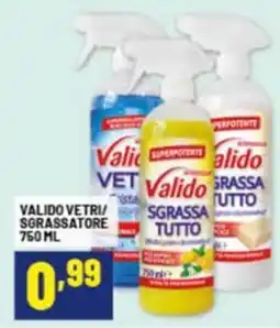 Risparmio Casa Valido vetri/ sgrassatore offerta