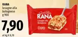 Famila Superstore RANA lasagne alla bolognese offerta
