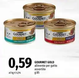 Famila Superstore GOURMET GOLD alimento per gatto offerta
