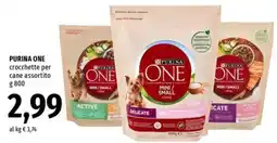 Famila Superstore PURINA ONE crocchette per cane offerta