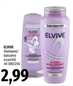 Famila Superstore ELVIVE shampoo/ balsamo offerta