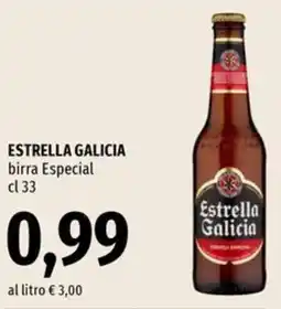 Famila Superstore ESTRELLA GALICIA birra Especial offerta