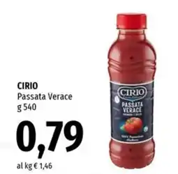 Famila Superstore CIRIO Passata Verace offerta