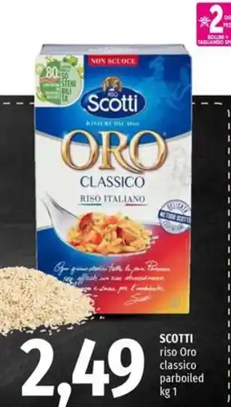 Famila Superstore SCOTTI riso Oro classico parboiled offerta