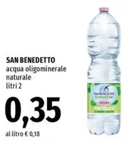 Famila Superstore SAN BENEDETTO acqua oligominerale naturale offerta