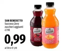 Famila Superstore SAN BENEDETTO Succoso Zero zuccheri aggiunti offerta
