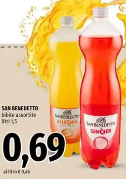 Famila Superstore SAN BENEDETTO bibite offerta