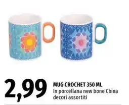 Famila Superstore Mug crochet offerta