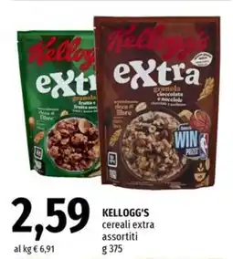 Famila Superstore KELLOGG'S cereali extra offerta