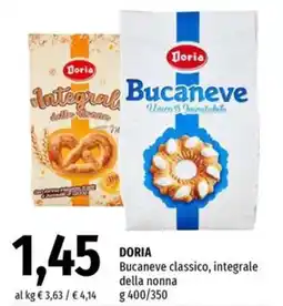 Famila Superstore DORIA Bucaneve classico, integrale della nonna offerta