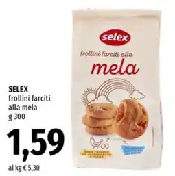 Famila Superstore SELEX frollini farciti alla mela offerta