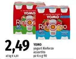 Famila Superstore YOMO yogurt Rinforzo offerta