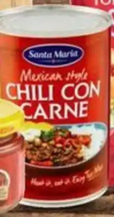 Famila Superstore SANTA MARIA Mexican style chili con carne medium offerta