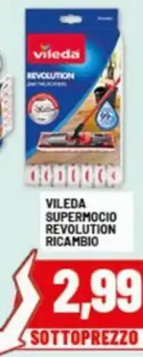 Risparmio Casa Vileda supermocio revolution ricambio offerta