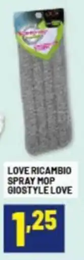 Risparmio Casa Love ricambio spray mop giostyle love offerta