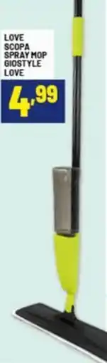 Risparmio Casa Love scopa spray mop giostyle love offerta