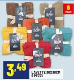 Risparmio Casa Lavette 30x30cm 6 pezzi offerta