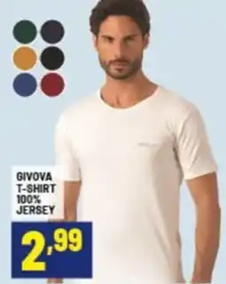 Risparmio Casa Givova t-shirt 100% jersey offerta