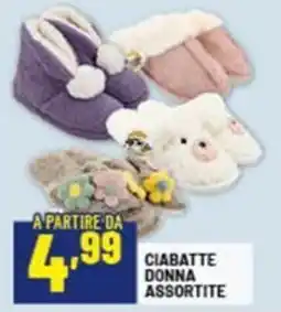 Risparmio Casa Ciabatte donna offerta